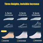 1.5/2.5/3.5 Cm Arch Support Height Increase Insoles Light Weight Soft
