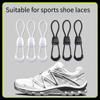 New No tie Shoe laces Round Tennis Laces Without ties Adult Kids