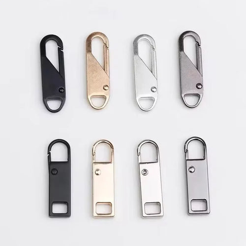 4pcs Detachable Zipper Pull, Replacement Zipper Accs For Jeans &