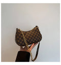 Chain Texture Printing Fashion Underarm Bag 2025 Daily Commuter