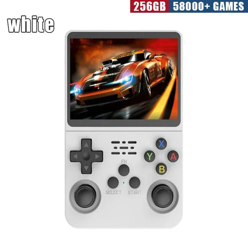 R36S Retro Handheld Game Console - 3.5 Inch IPS Screen,