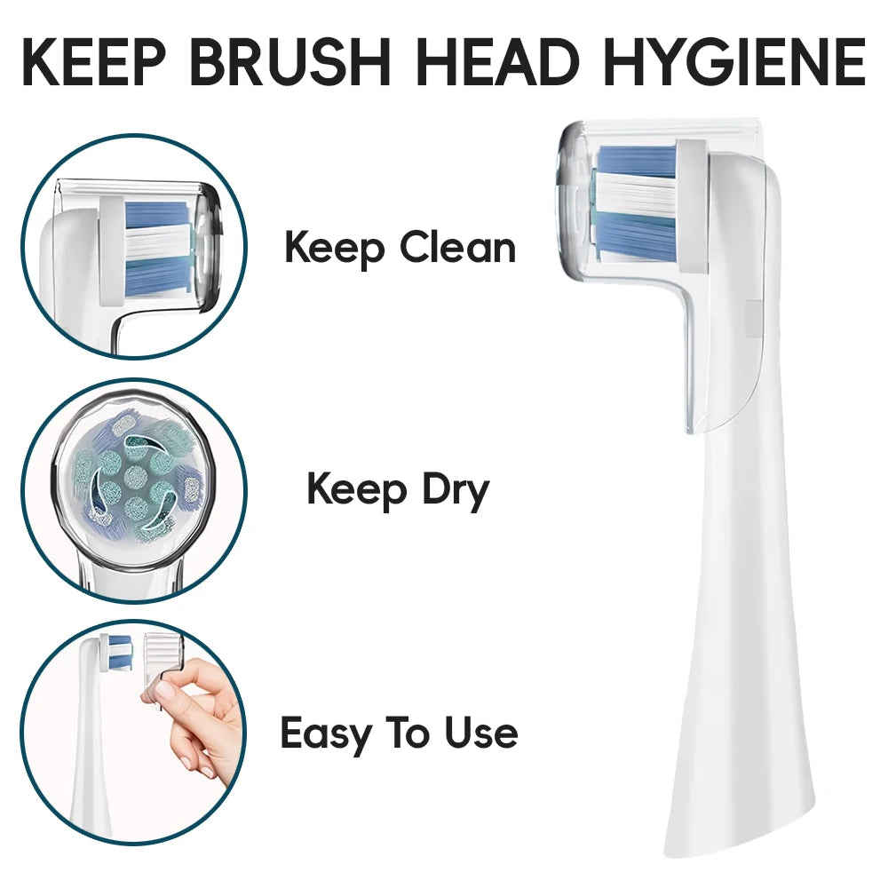 Toothbrush Dustproof Covers Caps Compatible with Braun Oral B
