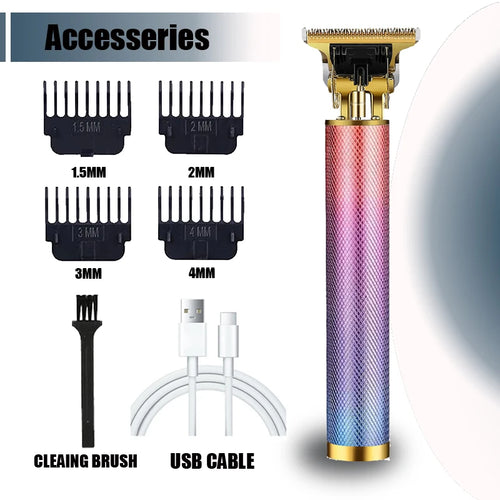 T9 Professional Hair Clipper/Accessories for Men | USB Fast Charging |