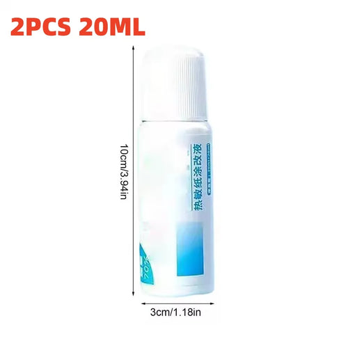 Fast-Drying Thermal Paper Correction Fluid Eraser Package Parcel Box