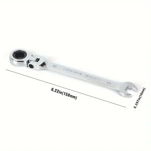 Ratchet Wrench of Keys Spanner Set Hand Tool 72-Tooth Ratcheting