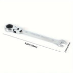 Ratchet Wrench of Keys Spanner Set Hand Tool 72-Tooth Ratcheting