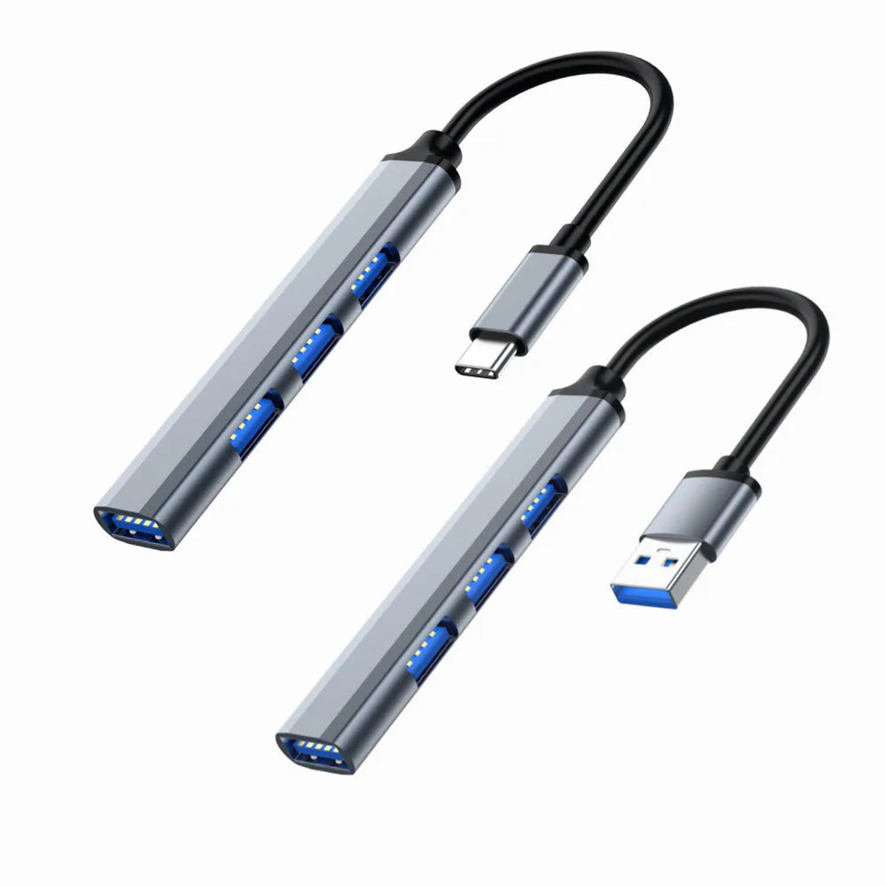 Aluminum Alloy Splitter Multi-function One Drag Four Hubs Hub Expander
