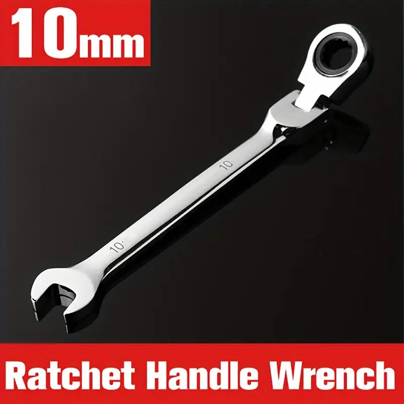 Ratchet Wrench of Keys Spanner Set Hand Tool 72-Tooth Ratcheting