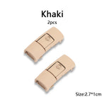 New Colorful Shoelaces Press buckle Metal Shoelace Clip Press Lock