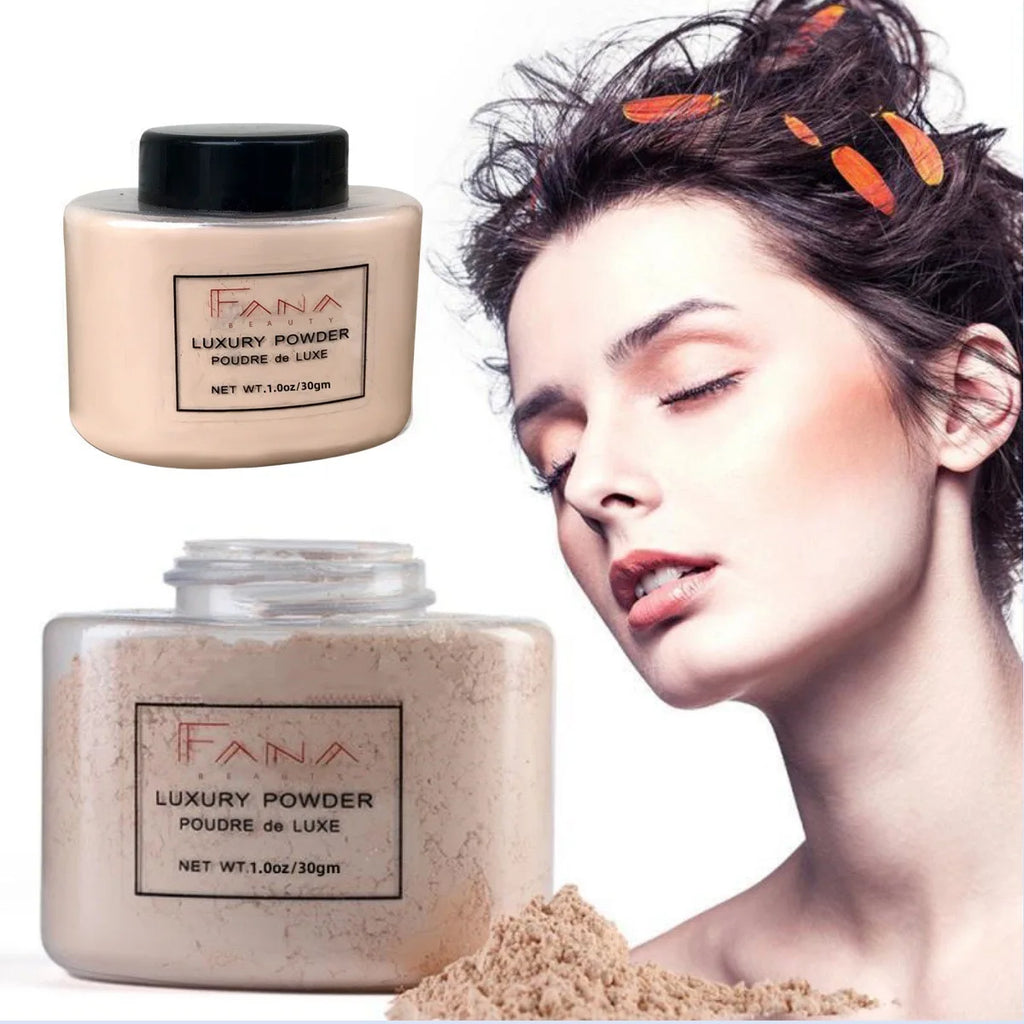 4 Colors Luxury Banana Powder Long-lasting Waterproof Light and