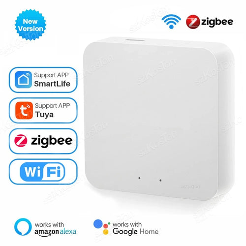 Tuya Zigbee 3.0 Gateway Hub Smart Home Wireless Bridge Smart Life APP