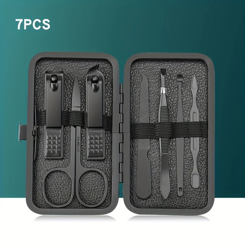 7/10/12/18/20/24PCS Set Professional Manicure Set Kits Stainless Steel