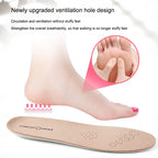 Leather Latex Sports Insole Cowhide Insoles for Shoes Arch Support