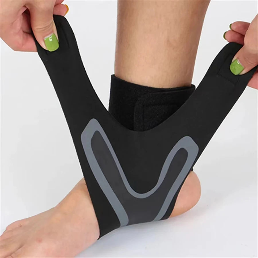1 Pc Ankle Brace Support Compression Sleeve Elastic Foot Bandage