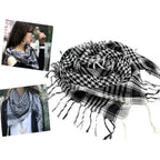 Fashion Military Fashion Lightweight Army Plaid Scarf Unisex Tactical