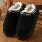 Women's Comfort Lined Slippers Soft Sole Winter Warm Indoor Outdoor