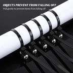 500/100PCS Screw Hole Cable Ties Reusable Fixed Nylon Cable Ties