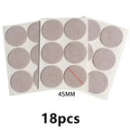 3-72Pcs Felt Chair Leg Pads 3mm Thick Floor Scratch Protector Mat Mute