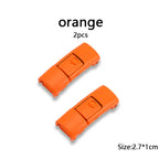 New Colorful Shoelaces Press buckle Metal Shoelace Clip Press Lock