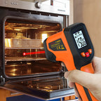 NJTY T600 T600A Digital Infrared Thermometer Gun -58°F to 1112°F (-50℃