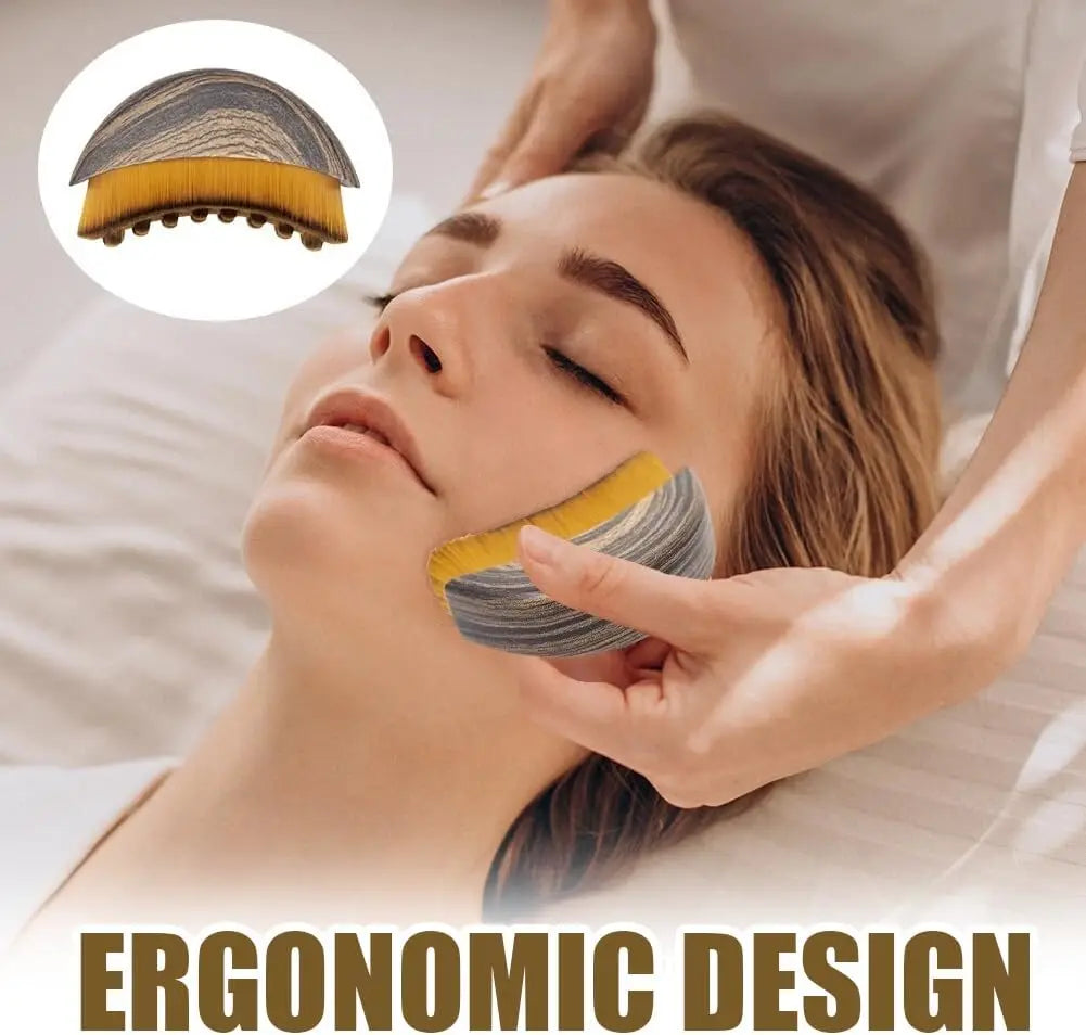 Lymphatic Contour Face Brush Lymphatic Drainage Reduce Puffiness