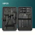 7/10/12/18/20/24PCS Set Professional Manicure Set Kits Stainless Steel