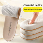 Leather Latex Sports Insole Cowhide Insoles for Shoes Arch Support