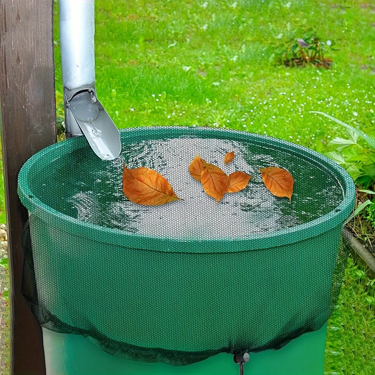 Rain Barrels Screen Water Bucket Covers,Rainwater Collector Tank Net