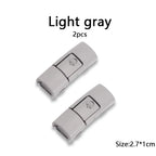 New Colorful Shoelaces Press buckle Metal Shoelace Clip Press Lock