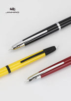 Jinhao 20 Press Retractable Fountain Pen EF/F Nib with Converter Resin