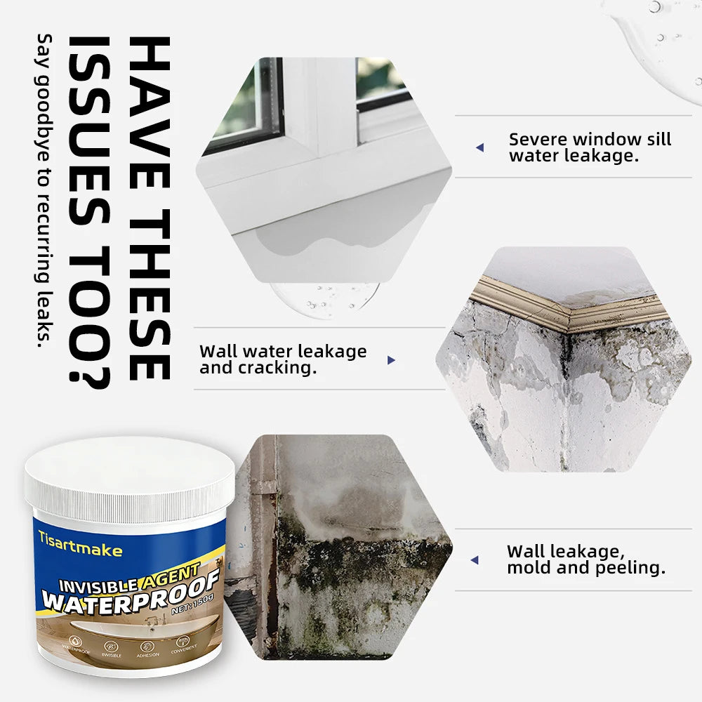 150g Waterproof Coating Sealant Agent Transparent Sealing Coating