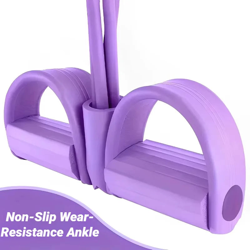 Four-Tube Pedal Tensioner Multi-Functional Household Fitness Equipment