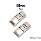 New Colorful Shoelaces Press buckle Metal Shoelace Clip Press Lock