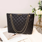Fashion Large Capcity Handbags Chain Bag Women's Retro Shoulder Bag