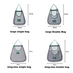 Reusable Storage Bags Kitchen Hanging Mesh Bag Home Fruit And