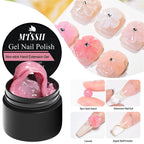 Clear Non-Stick Hand Extension Gel Nail Polish 3D
