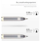 6/8Pcs/Set MUJIs Gel Pen Black/Red/Blue 0.38/0.5mm Ink Japan Color Pen