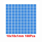 RGEEK 6W/M.K GPU CPU Heat Sink 100mm*100mm Cooling Conductive Silicone