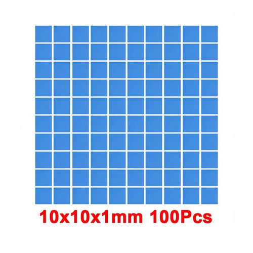 RGEEK 6W/M.K GPU CPU Heat Sink 100mm*100mm Cooling Conductive Silicone