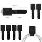20/10/5PCS Releasable Cable Organizer Ties Mouse Earphones Wire