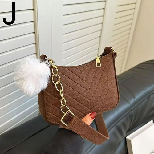 Mini Women Shoulder Bags Fashion Felt Women's Bag Design Advanced