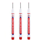 1/4Pcs White Permanent Paint Pen set for Wood Rock Plastic Leather