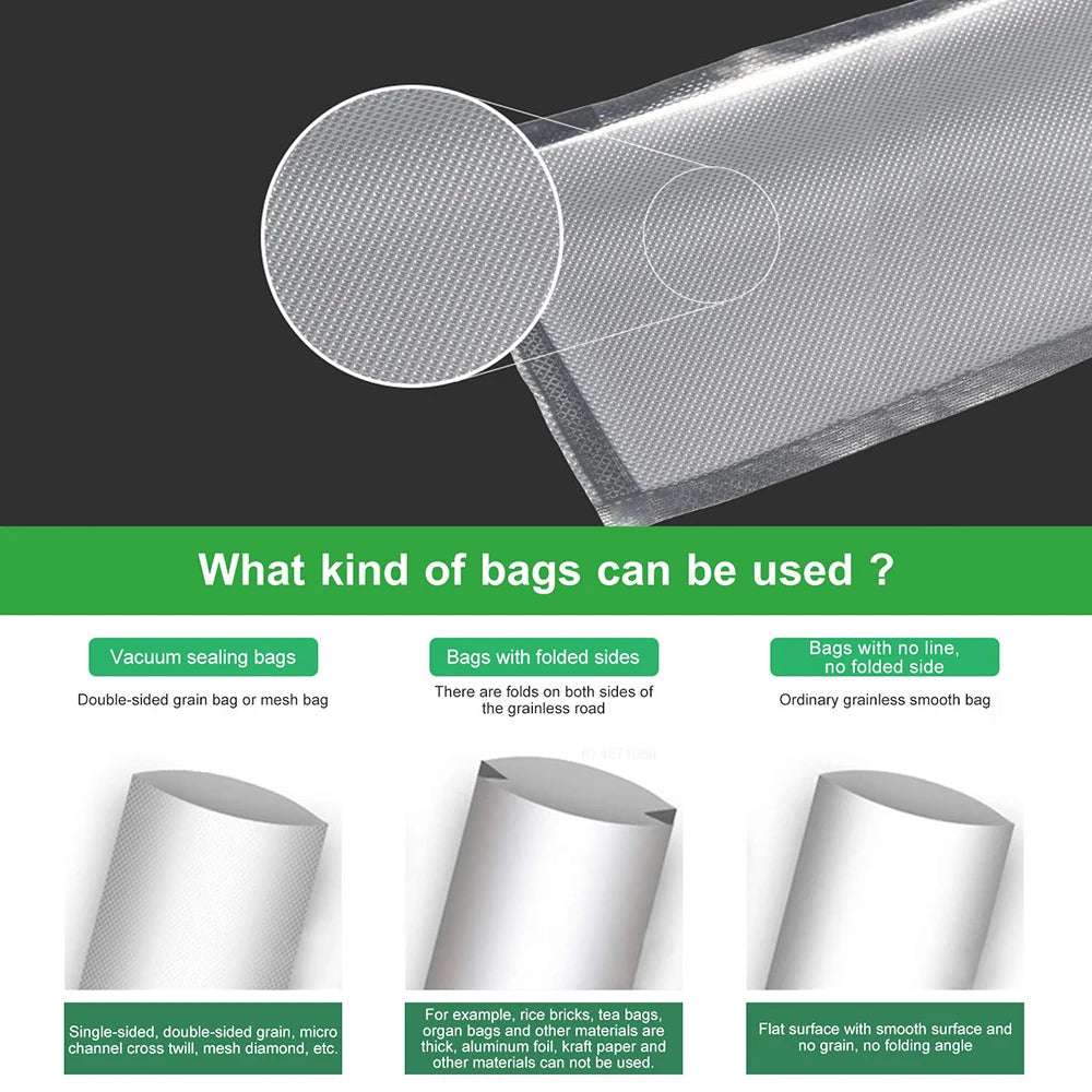 Sous Vide Roll Bags For Vacuum Packing Machine Packaging Food Storage