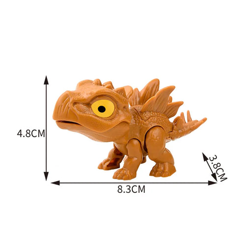Jurassic Finger Dinosaur Triceratops Tyrannosaurus Model Toys for Kids