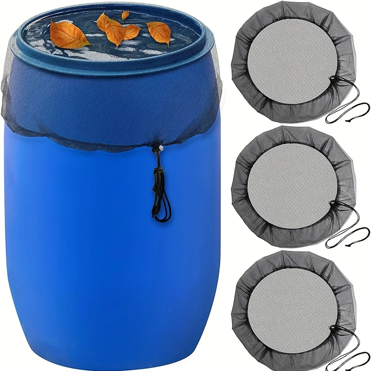 Rain Barrels Screen Water Bucket Covers,Rainwater Collector Tank Net