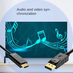 1.8M DP To HDMI-compatible Cable 4k DisplayPort To HD Adapter Male To