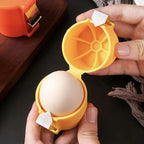 3pcs Stainless Steel Eggshell Separator - Quick Peel & Yolk Splitter,