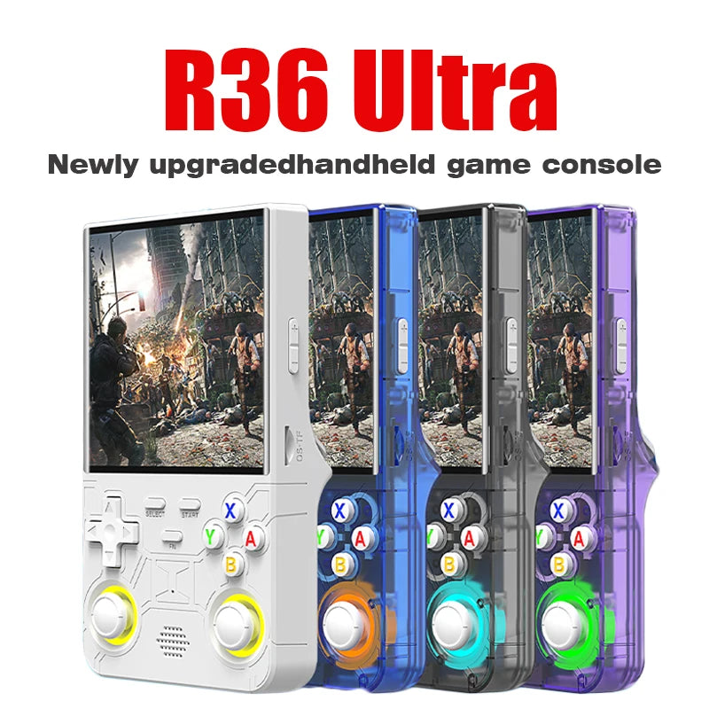 New R36 ultra retro handheld game console 4.0-inch open-source Linux