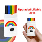 2PCs Rainbow Crayon Paint Rainbow Birthday Party Colourful Theme Party