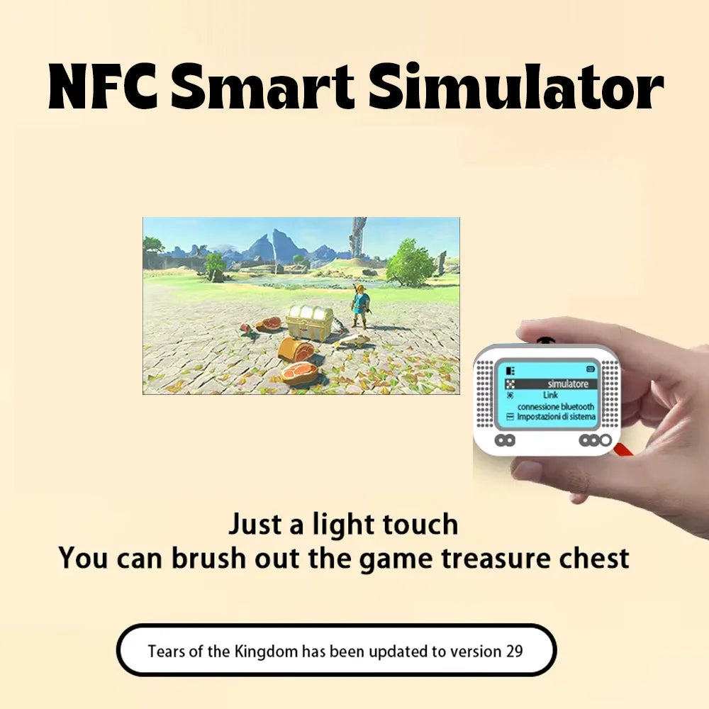 For Amiibo Chargeable Intelligent Simulator NFC Emulator Universal